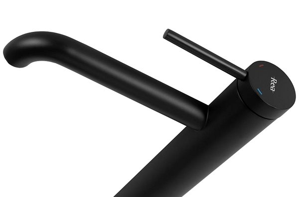 Tap REA Basin mixer Spot black high (REA-B2013) ...
