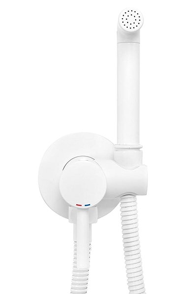 Tap REA Lungo Loop bidet mixer white (REA-B0255) ...