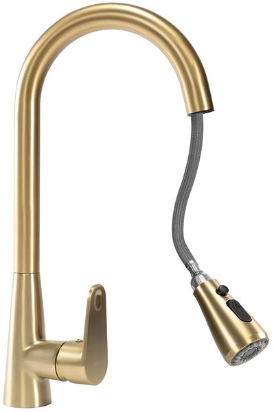 Tap REA Sink mixer Mild brushed gold (REA-B4803) ...