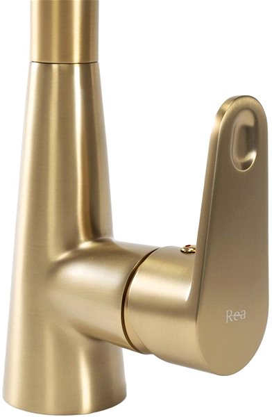 Tap REA Sink mixer Mild brushed gold (REA-B4803) ...