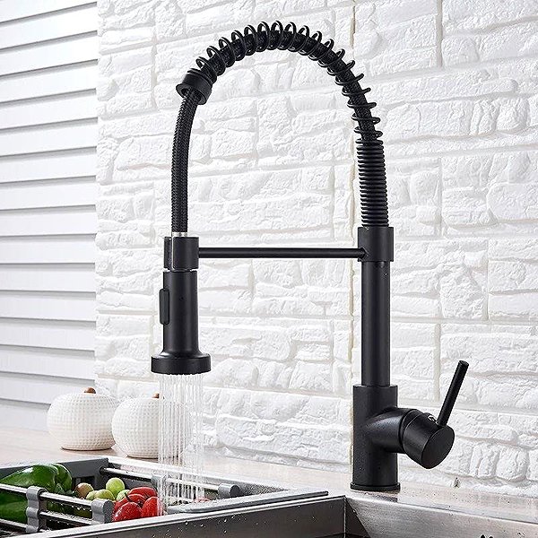 Tap REA Sink mixer Colin black (REA-B4820) ...