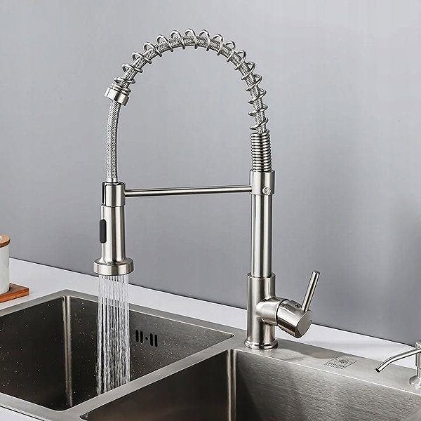 Tap REA Sink mixer Colin brushed nickel (REA-B0417) ...