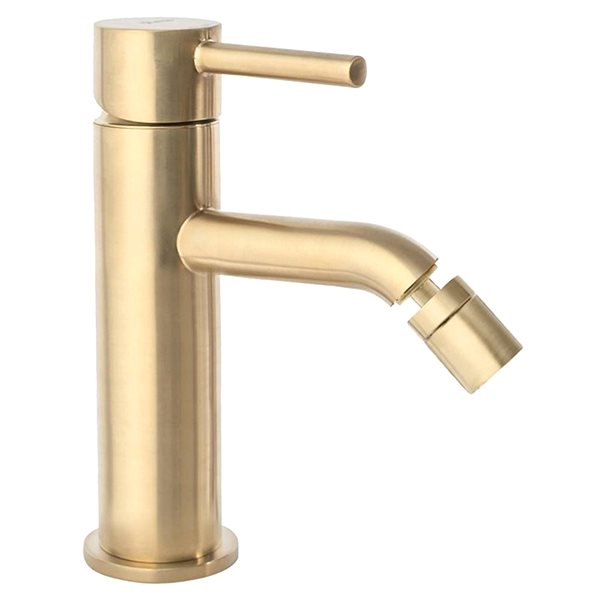 Tap REA Brushed Gold Lungo bidet mixer (REA-B4702) ...
