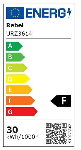 LED Reflector REBEL URZ3614 LED spotlight 30 W, 4000 K, 230 V Energy label