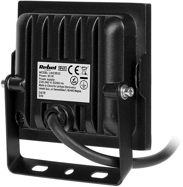 LED Reflector REBEL URZ3623 LED spotlight 30 W, 6500 K, 230 V ...