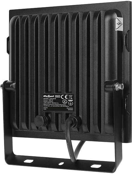 LED Reflector REBEL URZ3618 LED spotlight 100 W, 4000 K, 230 V ...