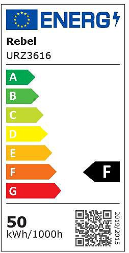 LED Reflector REBEL URZ3616 LED spotlight 50 W, 4000 K, 230 V Energy label