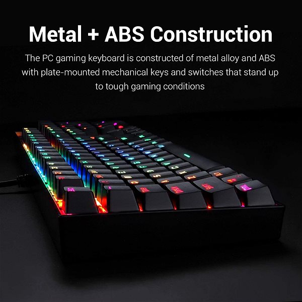 Gaming Keyboard Redragon Mira - CZ/SK Features/technology 3