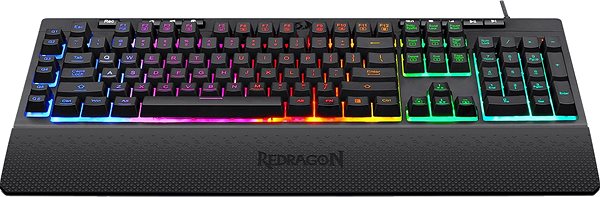 Gaming-Tastatur Redragon Shiva - CZ/SK Seitlicher Anblick