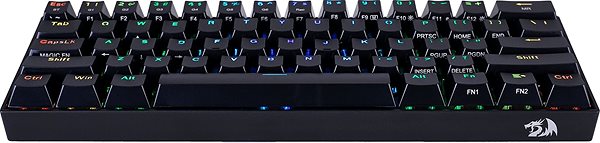 Gaming Keyboard Redragon Draconic - CZ/SK Lateral view