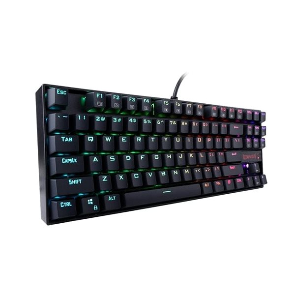 Gaming-Tastatur Redragon Kumara RGB - HU Seitlicher Anblick
