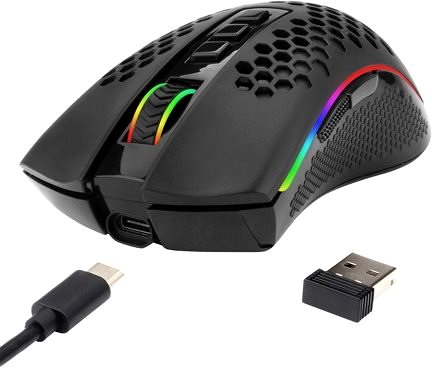 Gaming Mouse Redragon Storm Pro Connectivity (ports)