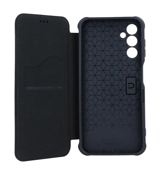 Puzdro na mobil TopQ Puzdro Samsung A14 RAZOR Leather knižkové čierne 96150 ...
