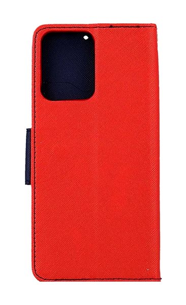 Puzdro na mobil TopQ Puzdro Xiaomi Redmi Note 12 5G knižkové červené 95478 ...