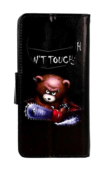Puzdro na mobil TopQ Puzdro Honor Magic5 Lite 5G knižkové Don't Touch medvedík 95510 ...