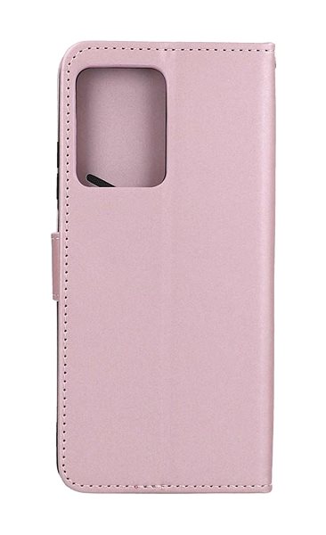 Puzdro na mobil TopQ Puzdro Xiaomi Redmi Note 12 Pro 5G knižkové ružové so zajacom 96560 ...