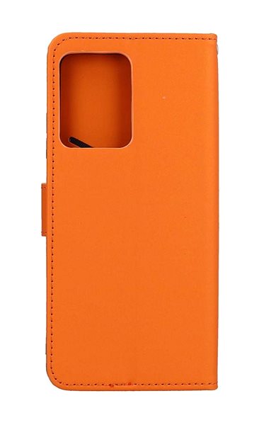Puzdro na mobil TopQ Puzdro Xiaomi Redmi Note 12 Pro 5G knižkové oranžové so žabkou 96559 ...
