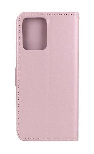 Puzdro na mobil TopQ Puzdro Xiaomi Redmi Note 12 5G knižkové ružové so zajacom 96466 ...