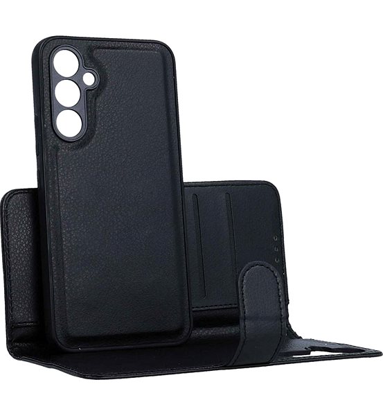 Puzdro na mobil TopQ Puzdro 2 v 1 Samsung A54 5G knižkové čierne 98644 ...