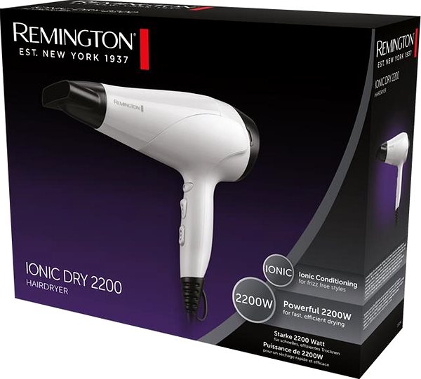 Fén na vlasy Remington D3194 Ionic Dry 2200 w/o diffuser ...