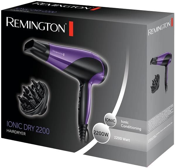 Fén na vlasy Remington D3190 Ionic Dry 2200 Obal/škatuľka