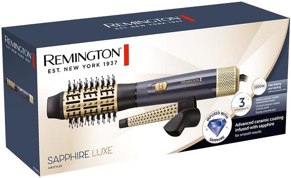 Warmluftbürste Remington AS5805 Sapphire Luxe Airstyler ...