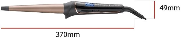Hair Curler Remington CI91W1B PROluxe Midnight Edition Technical draft