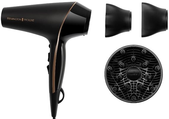 Hair Dryer Remington AC9140B E52 PROluxe Midnight Edition Features/technology
