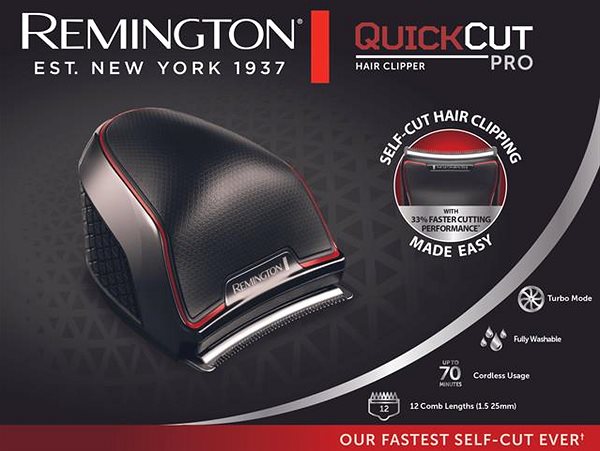 Haarschneidemaschine Remington HC4300 QuickCut Pro Hair Clipper ...