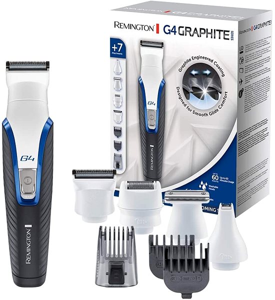 Trimmer Remington PG4000 G4 Graphite Series Personal Groomer Package content