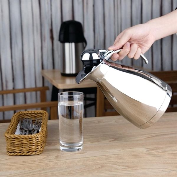 Thermos Olympia polished thermo can 1l .
