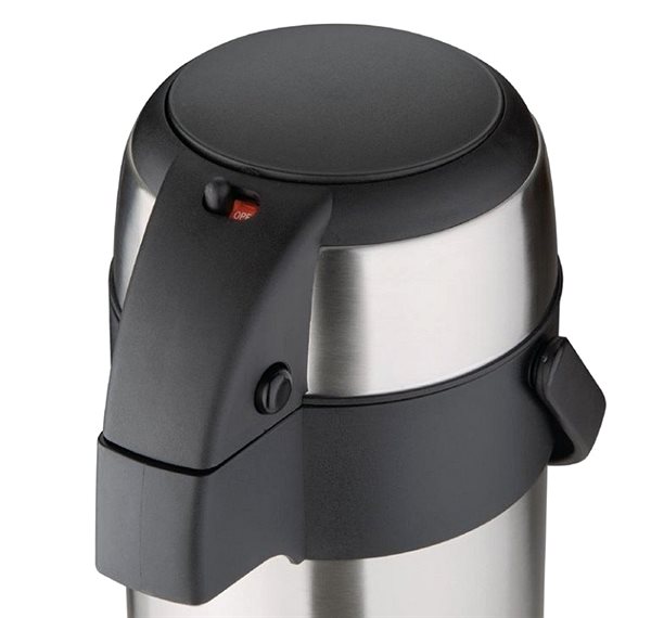 Thermos Olympia thermos with pump 2,5l .