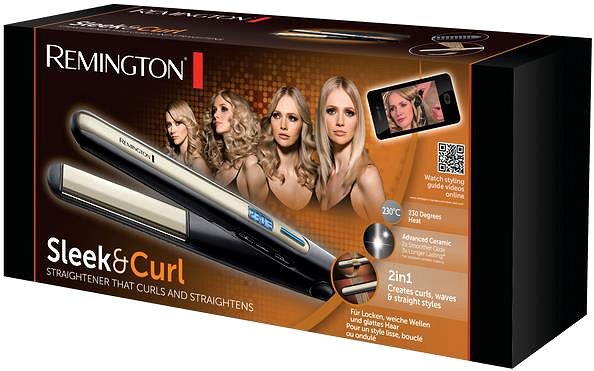 Žehlička na vlasy Remington S6500 Sleek & Curl ...