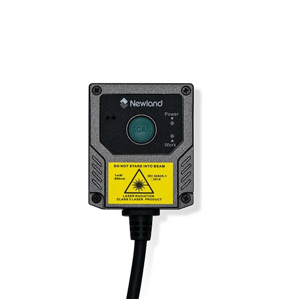 Čítačka čiarových kódov Newland 2D Mega Pixel Fixed Mounted Reader, USB (kábel 2 m), Laser Aimer, biele svetlo & IR senzor ...