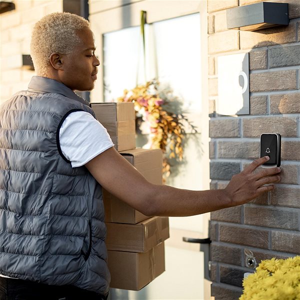 RETOO Wireless Waterproof Doorbell 150m, IP44, 110dB.
