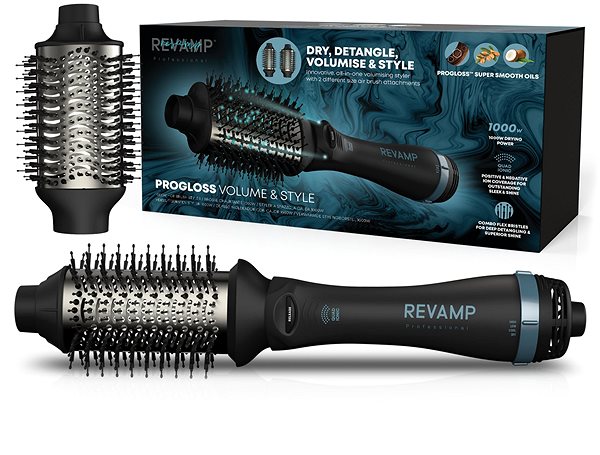Hot Brush Revamp Progloss Volume & Style Hot Brush Styler ...