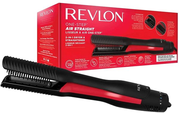 Glätteisen Revlon One-Step Air Straight RVDR5330E ...