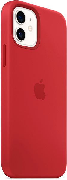 Kryt na mobil Apple iPhone 12 a 12 Pre Silikónový kryt s MagSafe (PRODUCT)RED .