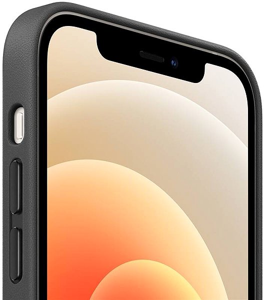 Handyhülle Apple iPhone 12 Mini Leder-Handyhülle mit MagSafe Schwarz ...