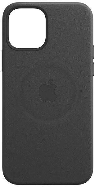 Handyhülle Apple iPhone 12 Pro Max Leder-Handyhülle mit MagSafe Schwarz ...
