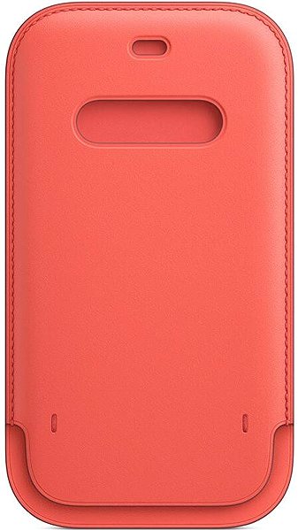 Softcase-Handyhülle Apple iPhone 12 Mini Lederhülle mit MagSafe Citrus Pink ...