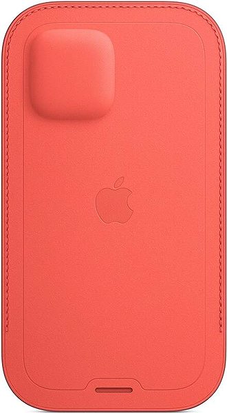 Softcase-Handyhülle Apple iPhone 12 Mini Lederhülle mit MagSafe Citrus Pink ...