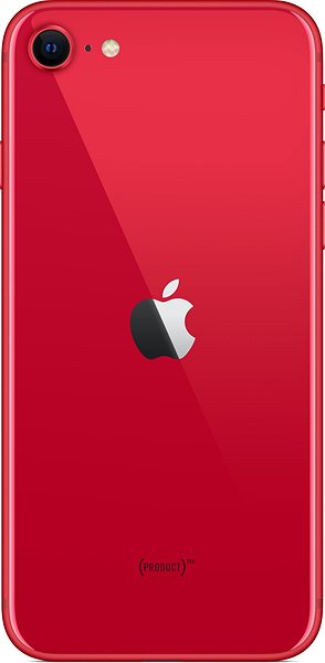 Mobile Phone iPhone SE 64GB Red 2020 Back page