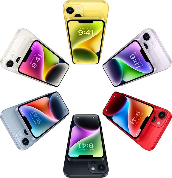 Mobile Phone iPhone 14 128GB yellow ...