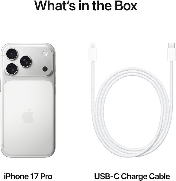 Mobilný telefón iPhone 17 Pro 256 GB strieborný ...