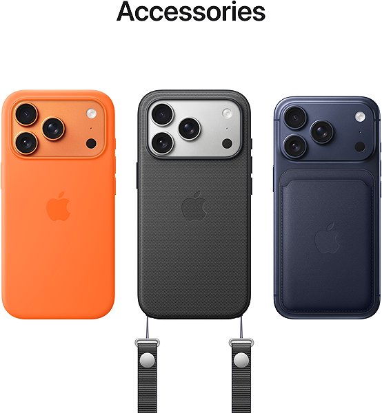 Mobilný telefón iPhone 17 Pro Max 256 GB strieborný ...