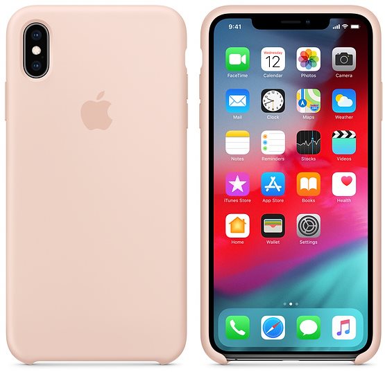 Handyhülle iPhone XS Max Silikonhülle Sandrosa ...