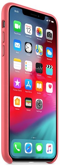 Handyhülle iPhone XS Max Lederhülle Pfingstrose ...