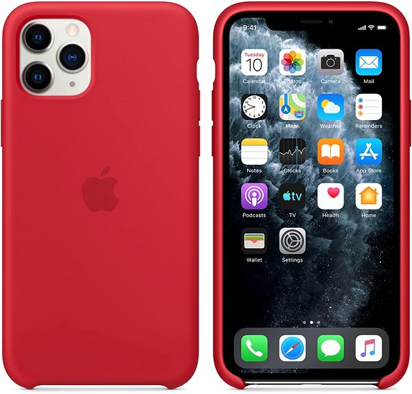 Handyhülle Apple iPhone 11 Pro Silikonhülle (PRODUCT) RED ...