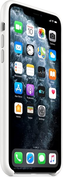 Handyhülle Apple iPhone 11 Pro Max Silikonhülle Weiß ...